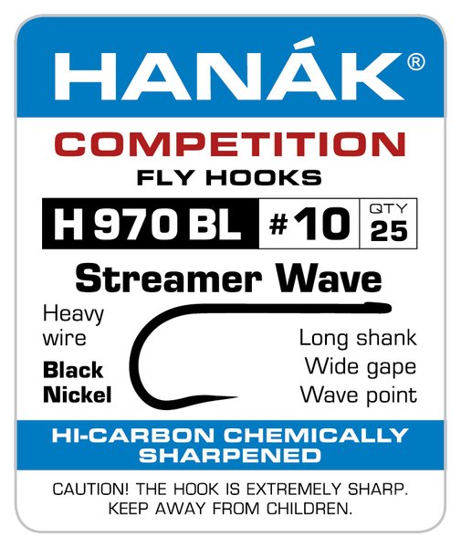 Hanak H 970 BL Streamer Wave Hook